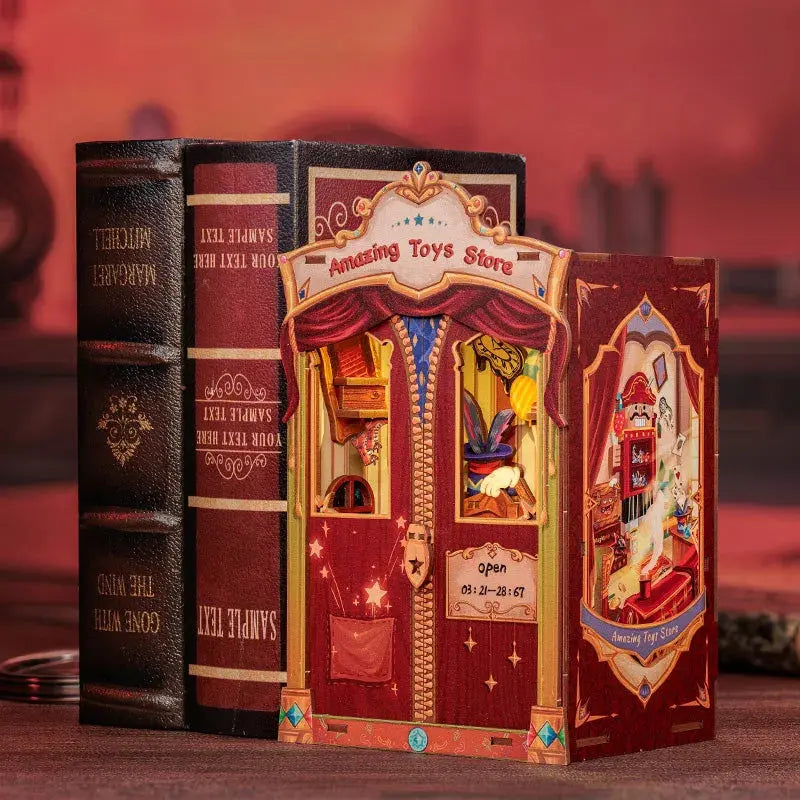 Book Nook Amazing Toys Store Crafterra