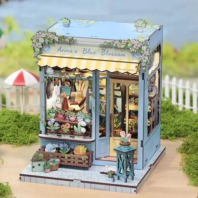Book Nook Anna’s Blue Blossom - Crafterra