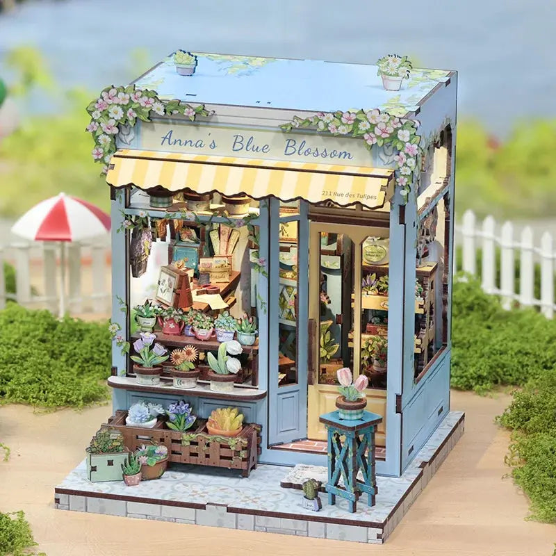 Book Nook Anna’s Blue Blossom - Crafterra