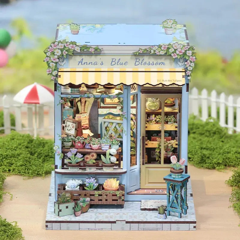 Book Nook Anna’s Blue Blossom - Crafterra