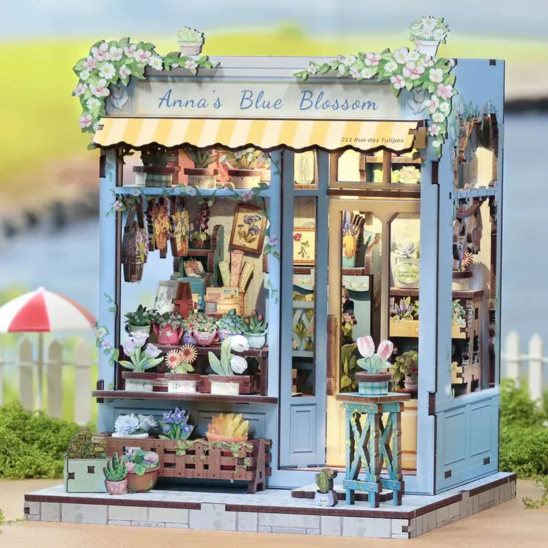 Book Nook Anna’s Blue Blossom - Crafterra