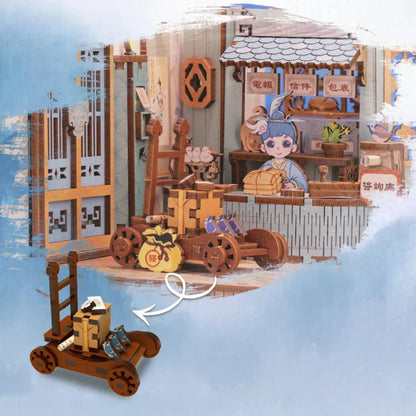 Book Nook Azure Phoenix Lodge - Crafterra