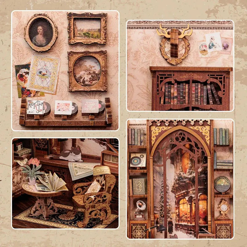 Book Nook Bookstore Memories - Crafterra