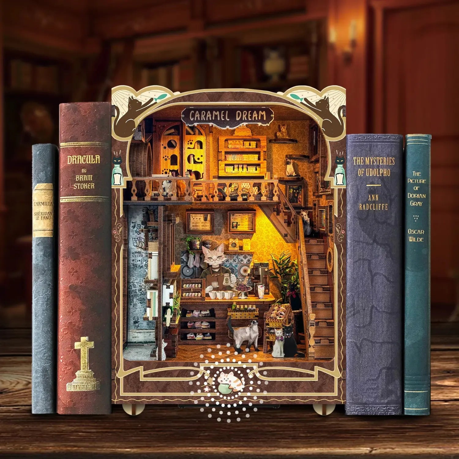 Book Nook Caramel Dream - Crafterra