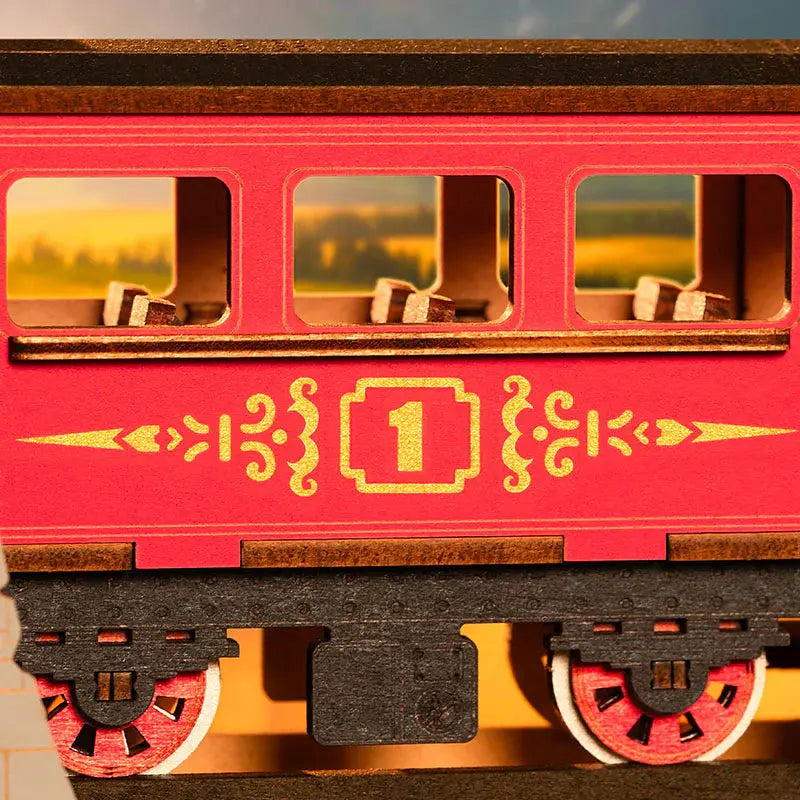 Book Nook Century Train - Crafterra