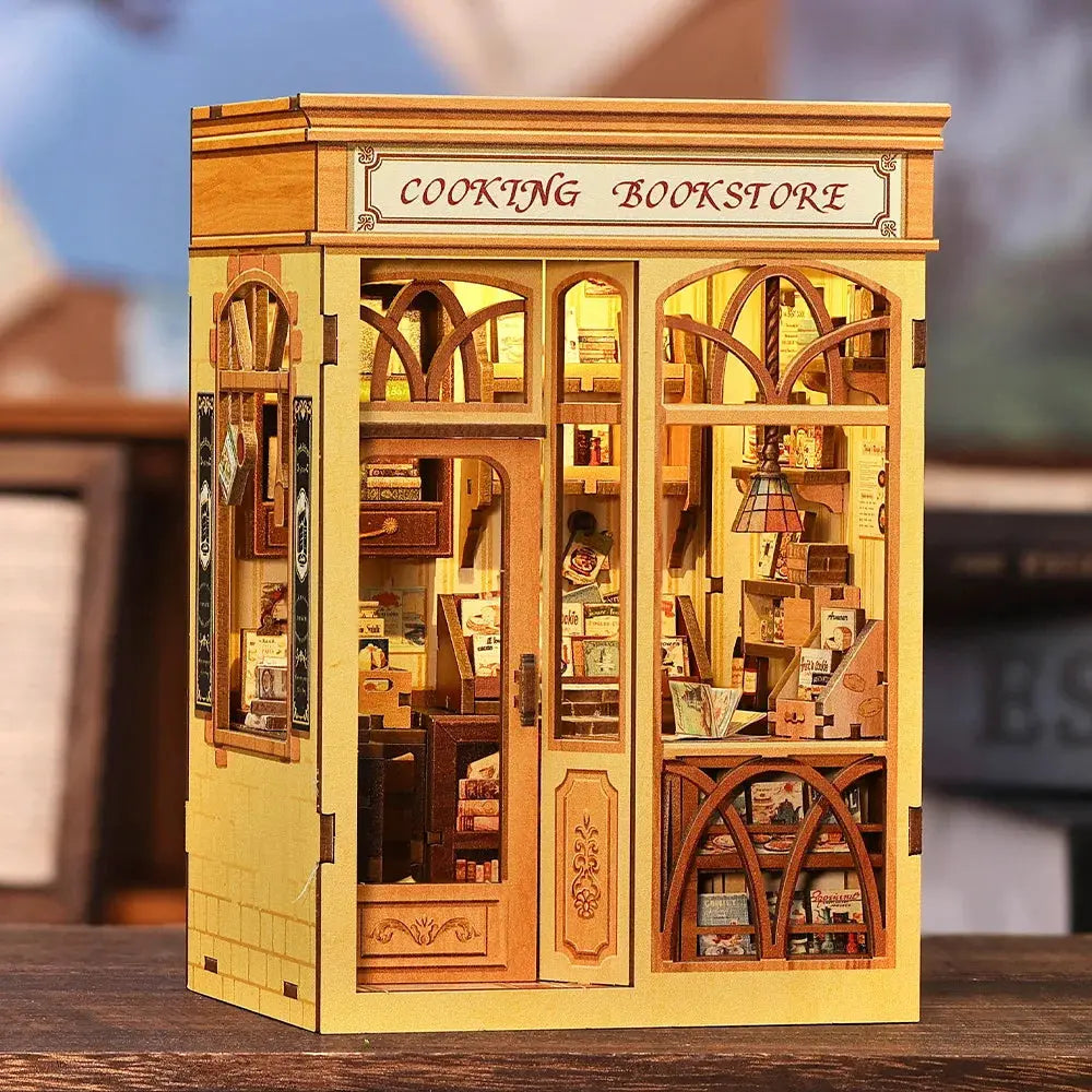 Book Nook Cooking Bookstore Crafterra