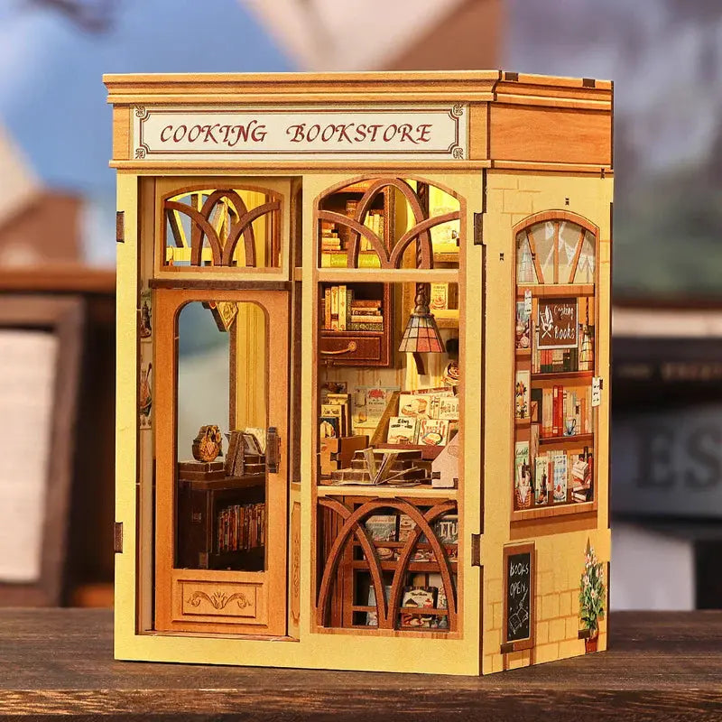 Book Nook Cooking Bookstore Crafterra