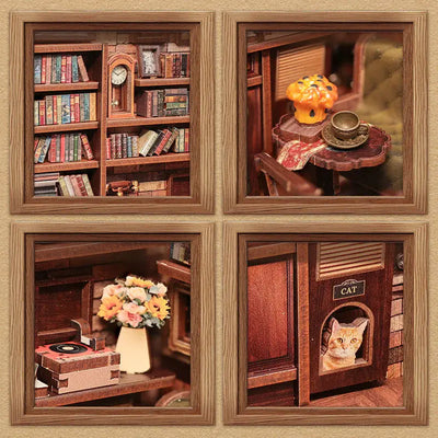 Book Nook Corner Coffee Shop - Crafterra