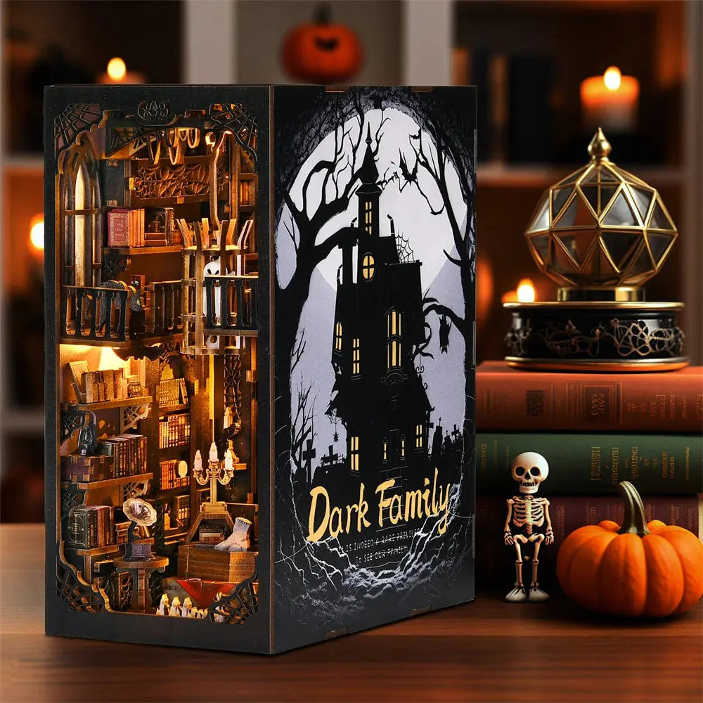 Book Nook Dark Family - Crafterra