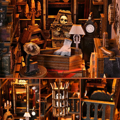 Book Nook Dark Family - Crafterra