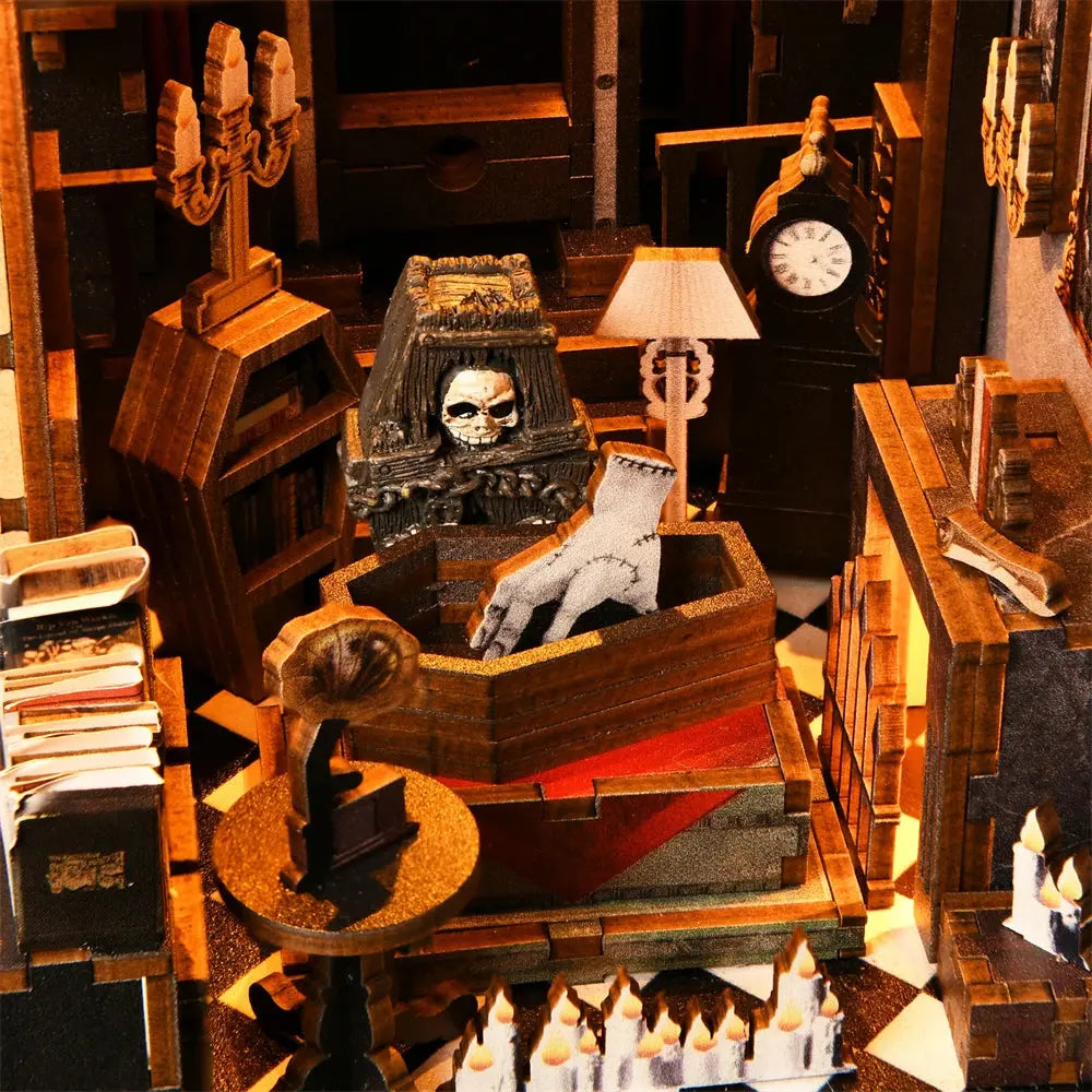 Book Nook Dark Family - Crafterra