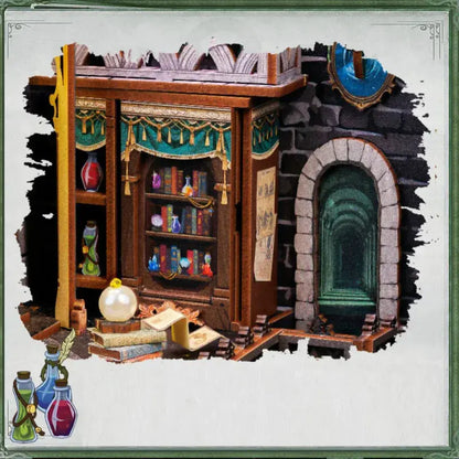 Book Nook Darkness Common Room - Crafterra
