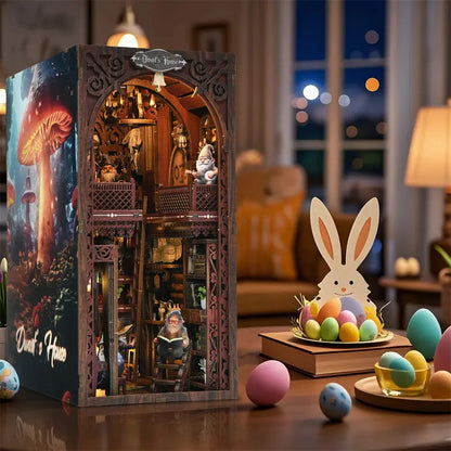 Book Nook Dwarf's House - Crafterra