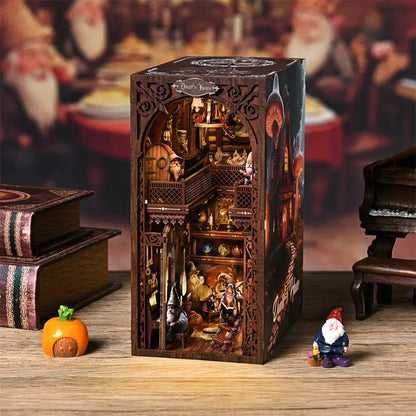 Book Nook Dwarf's House - Crafterra
