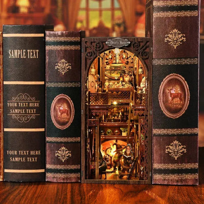 Book Nook Dwarf's House - Crafterra