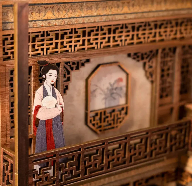 Book Nook Elegant Song Dynasty - Crafterra