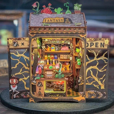 Book Nook Fantasy Plant Shop Crafterra