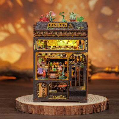 Book Nook Fantasy Plant Shop II Crafterra