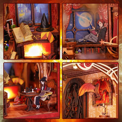 Book Nook Flame Common Room - Crafterra