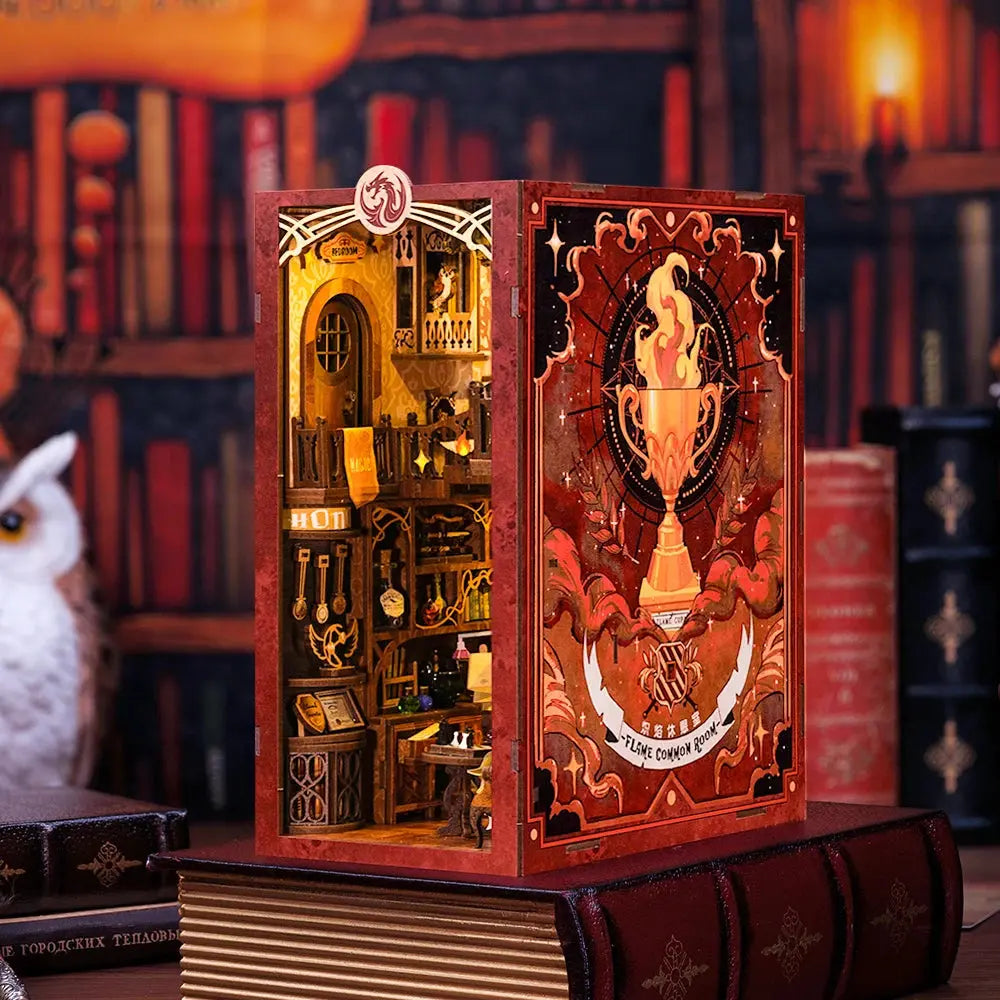 Book Nook Flame Common Room - Crafterra