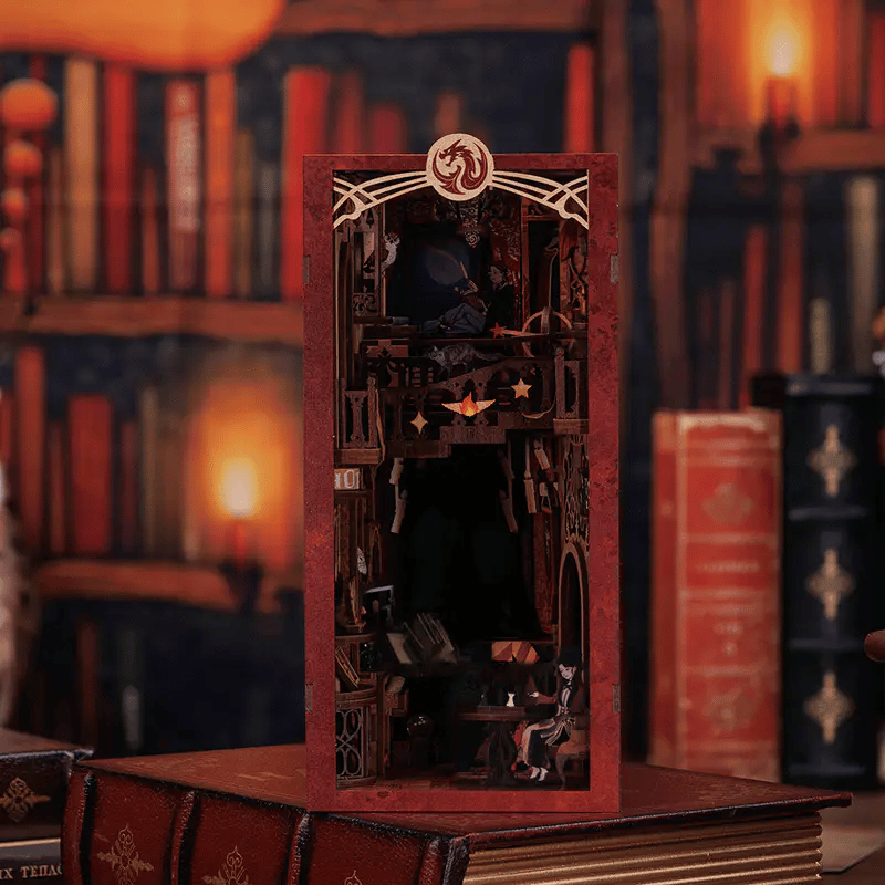 Book Nook Flame Common Room - Crafterra