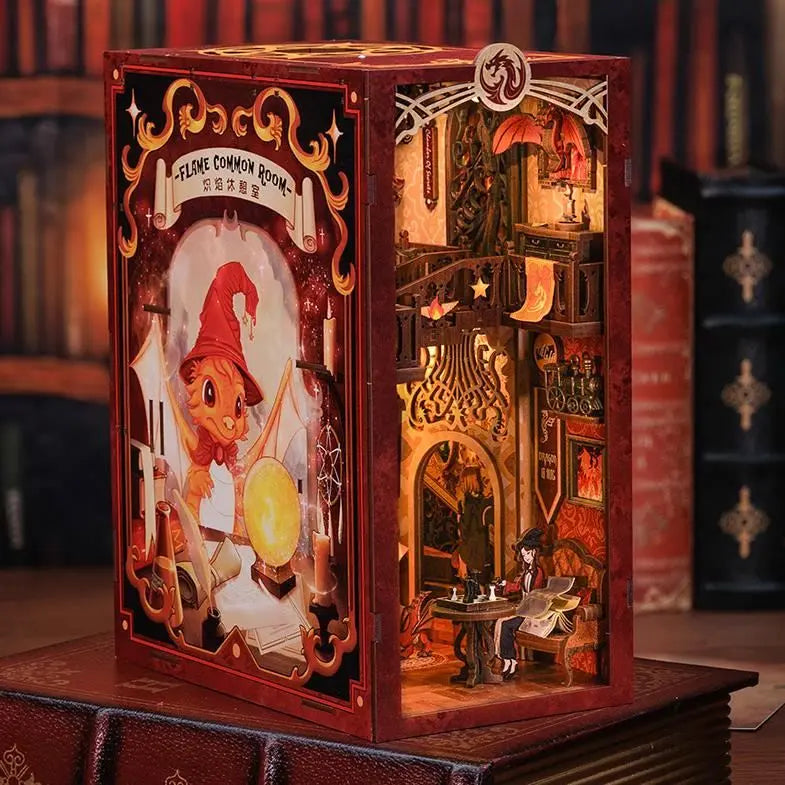 Book Nook Flame Common Room - Crafterra