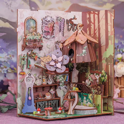 Book Nook Flower Forest Concert - Crafterra
