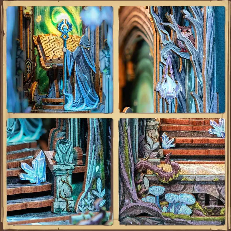 Book Nook Gate of Wonderland - Crafterra