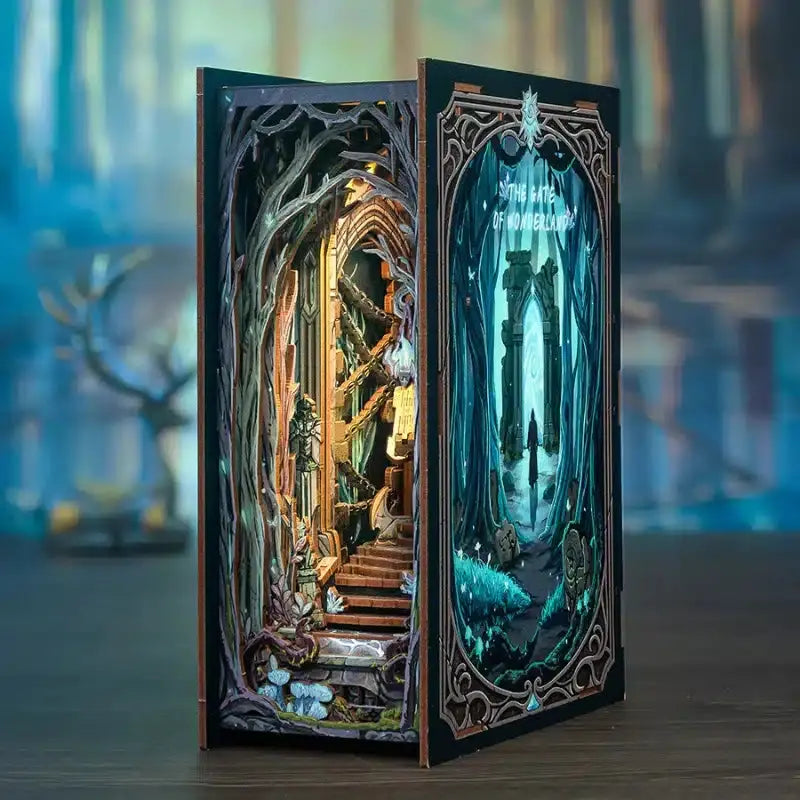 Book Nook Gate of Wonderland - Crafterra