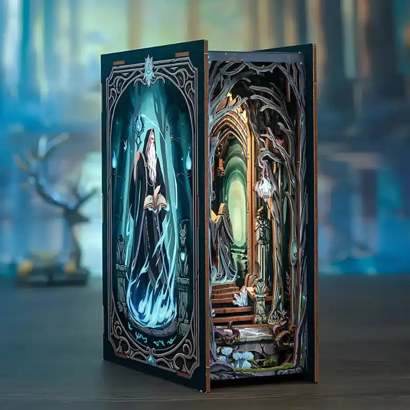 Book Nook Gate of Wonderland - Crafterra