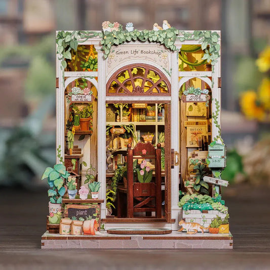Book Nook Green Life Bookshop - Crafterra