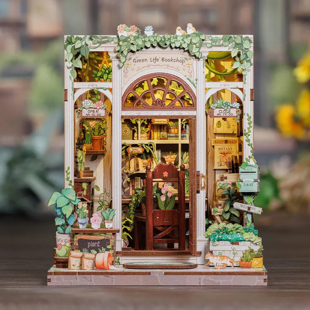 Book Nook Green Life Bookshop - Crafterra