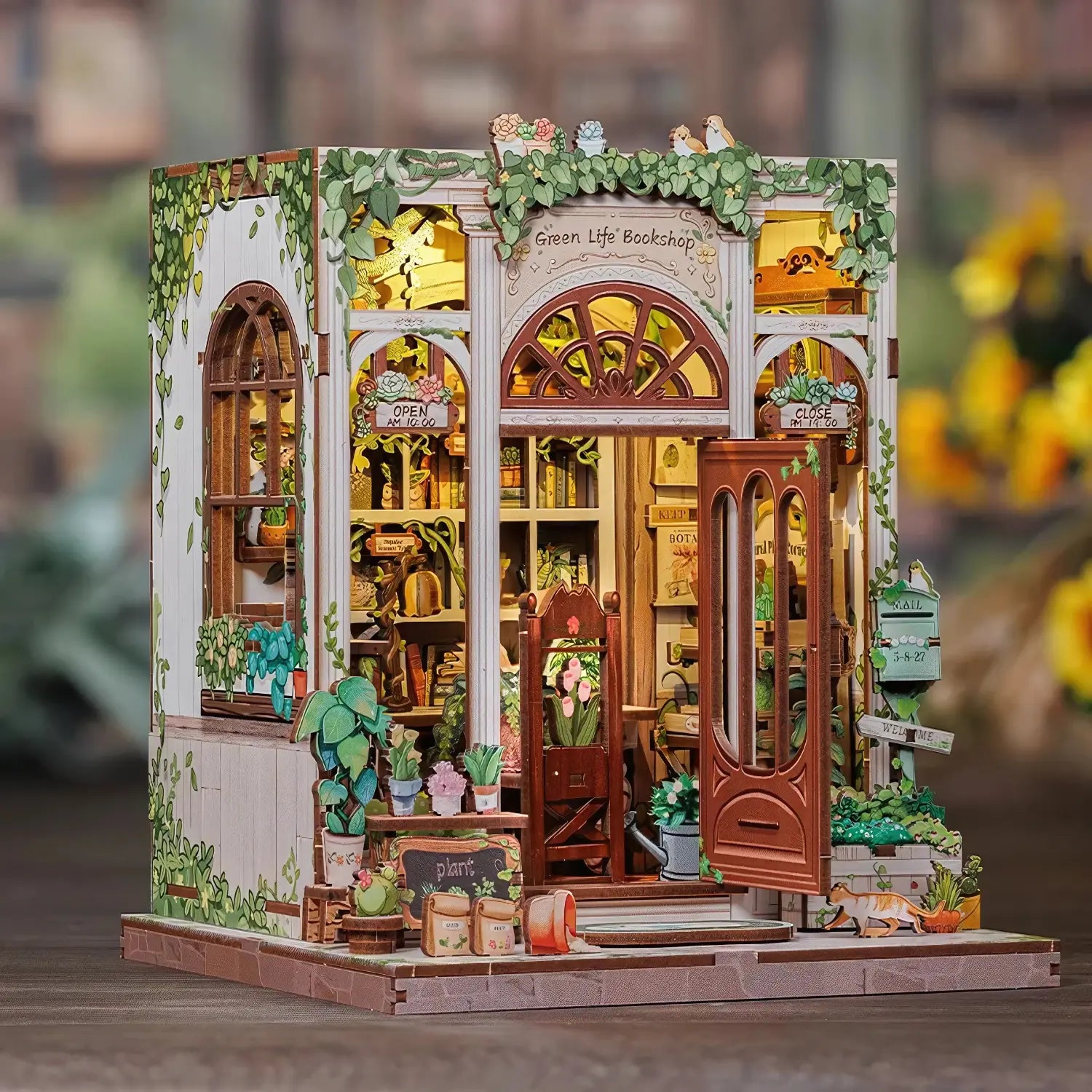 Book Nook Green Life Bookshop - Crafterra