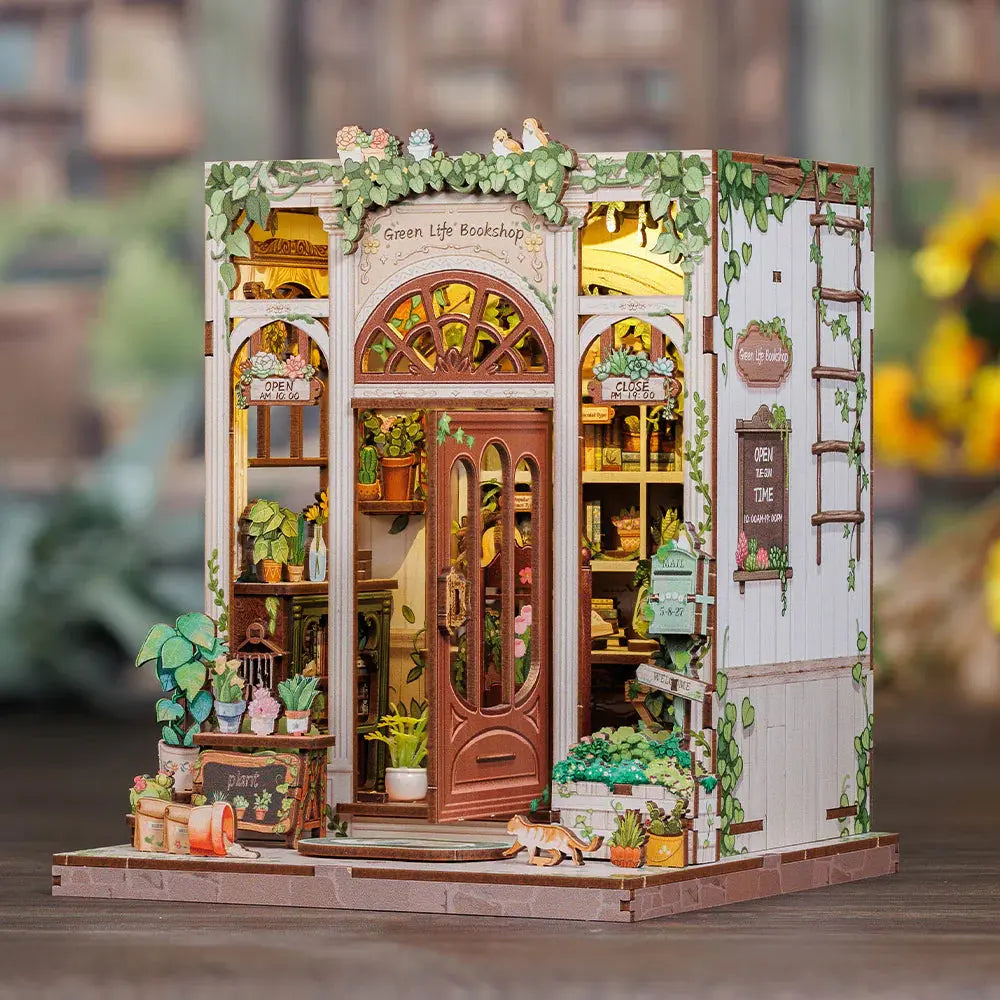 Book Nook Green Life Bookshop - Crafterra