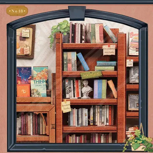 Book Nook Jack's Bookery - Crafterra