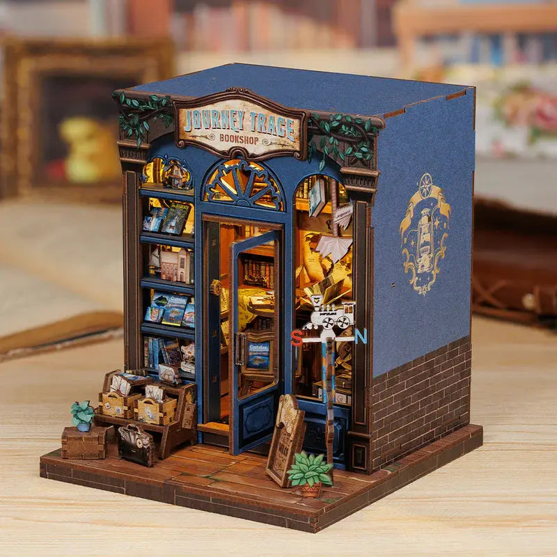Book Nook Journey Trace Bookshop - Crafterra