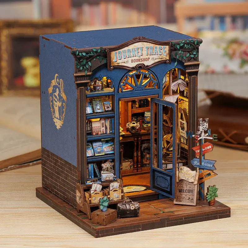 Book Nook Journey Trace Bookshop - Crafterra