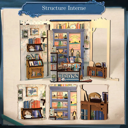 Book Nook Literature Bookstore Crafterra
