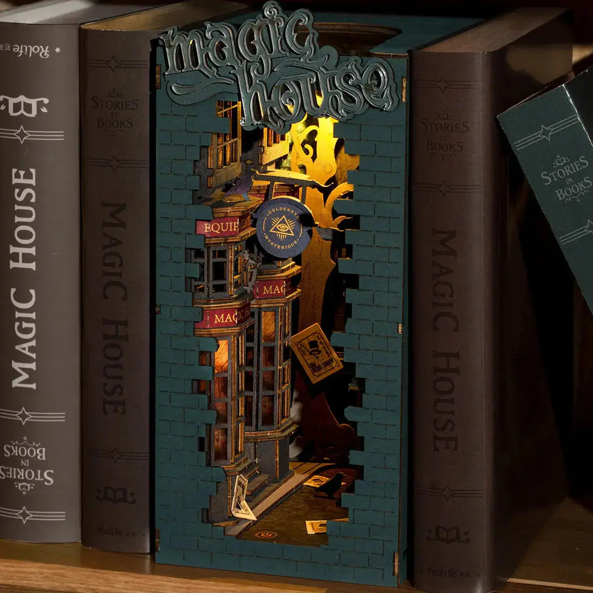 Book Nook Magic House - Crafterra