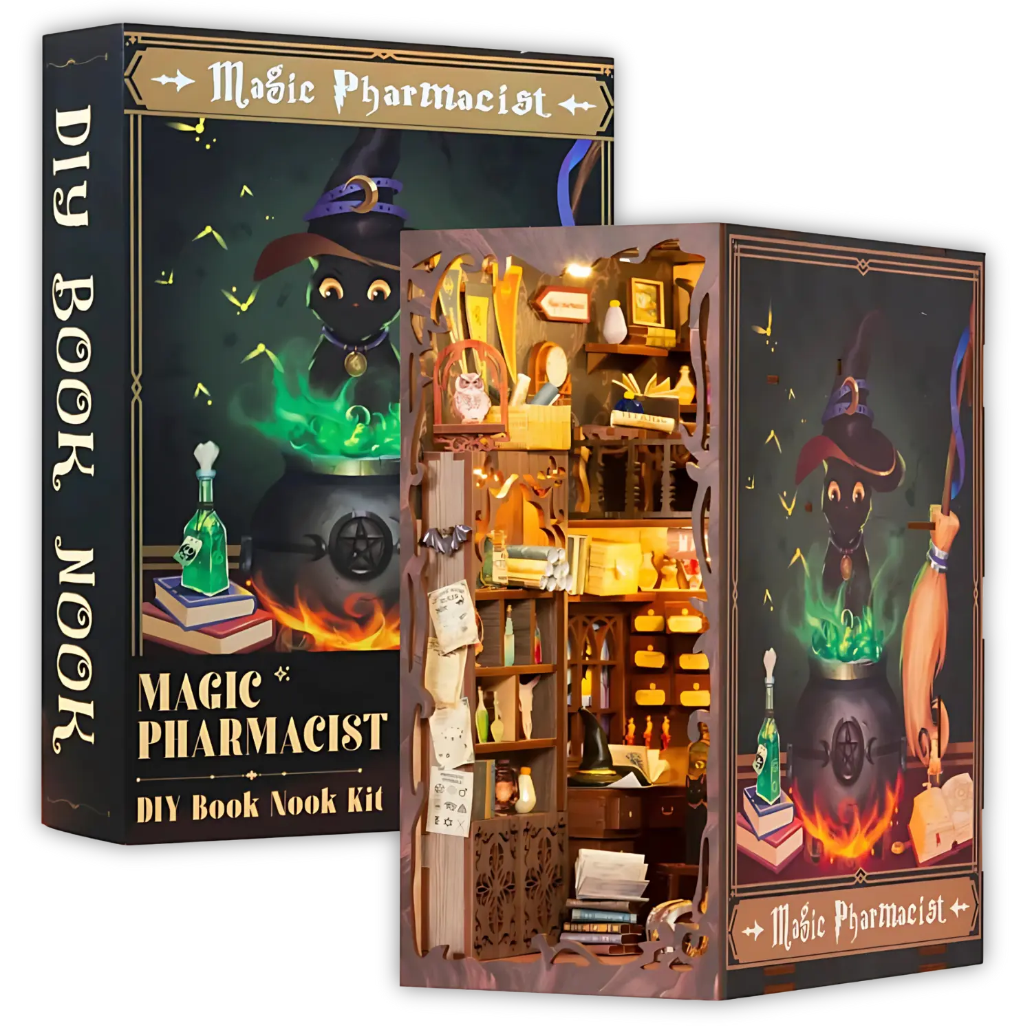 Book Nook Magic Pharmacist Crafterra