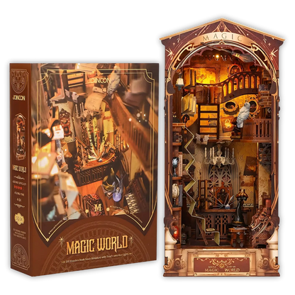 Book Nook Magic World Crafterra