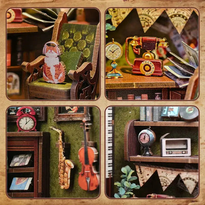 Book Nook Memories Music Bookshop Crafterra