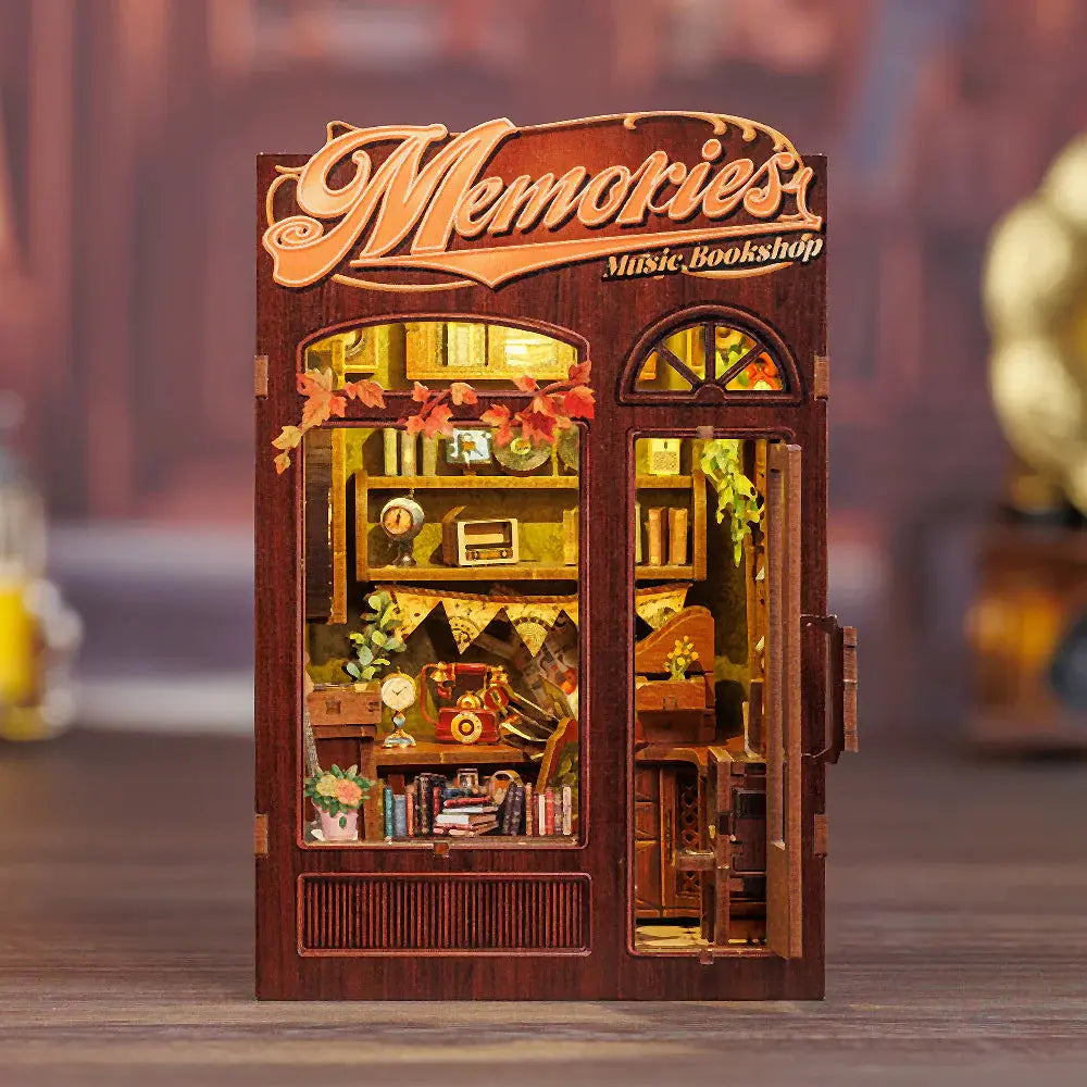 Book Nook Memories Music Bookshop Crafterra