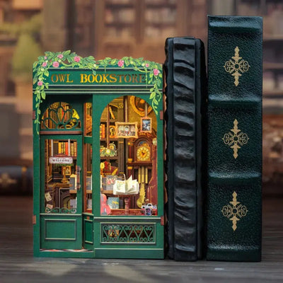 Book Nook Owl Bookstore - Crafterra