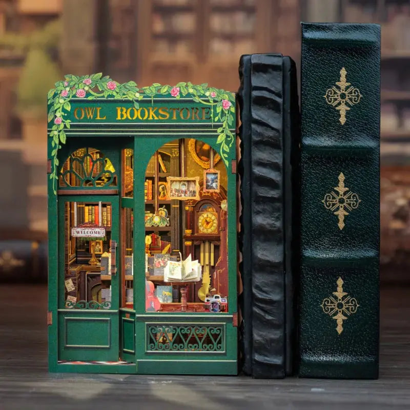 Book Nook Owl Bookstore - Crafterra