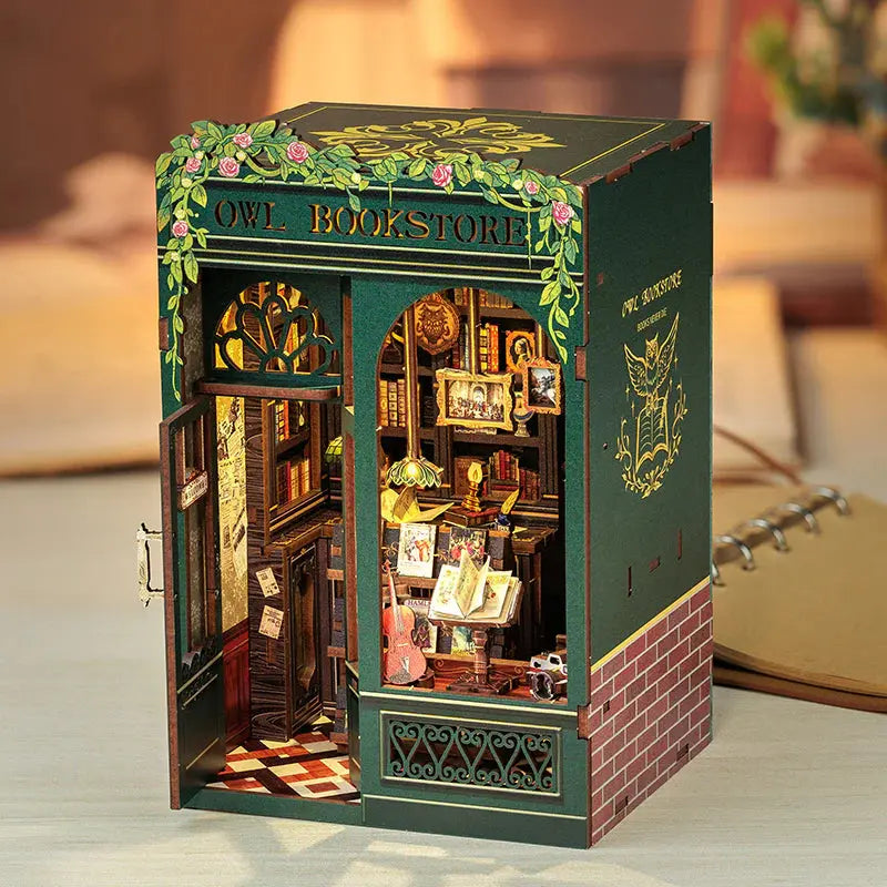 Book Nook Owl Bookstore - Crafterra