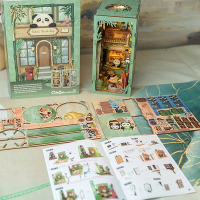 Book Nook Panda Bookshop - Crafterra