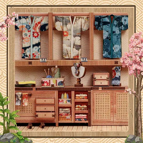 Book Nook Sakura o kimono shop - Crafterra