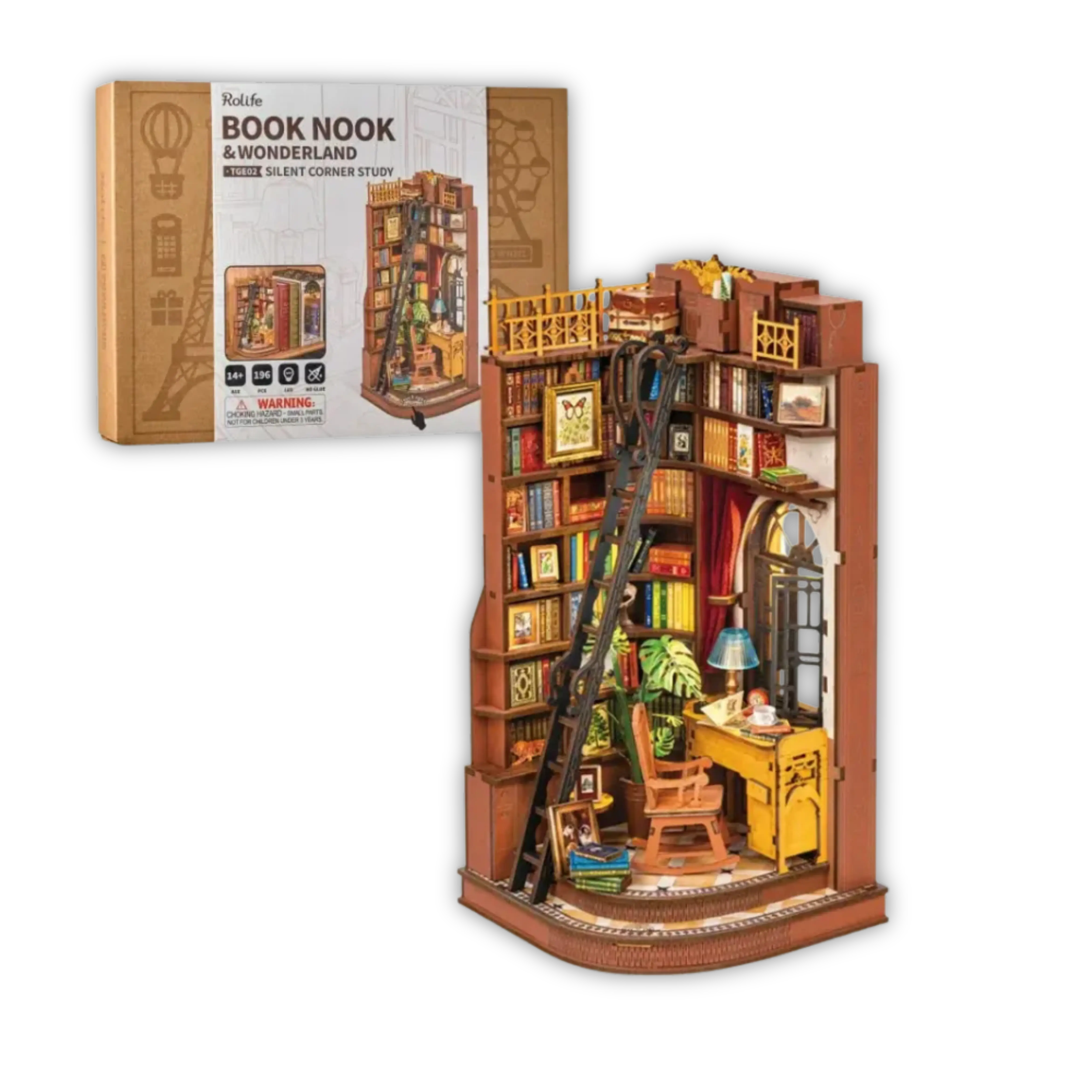 Book Nook Silent Corner Study Crafterra