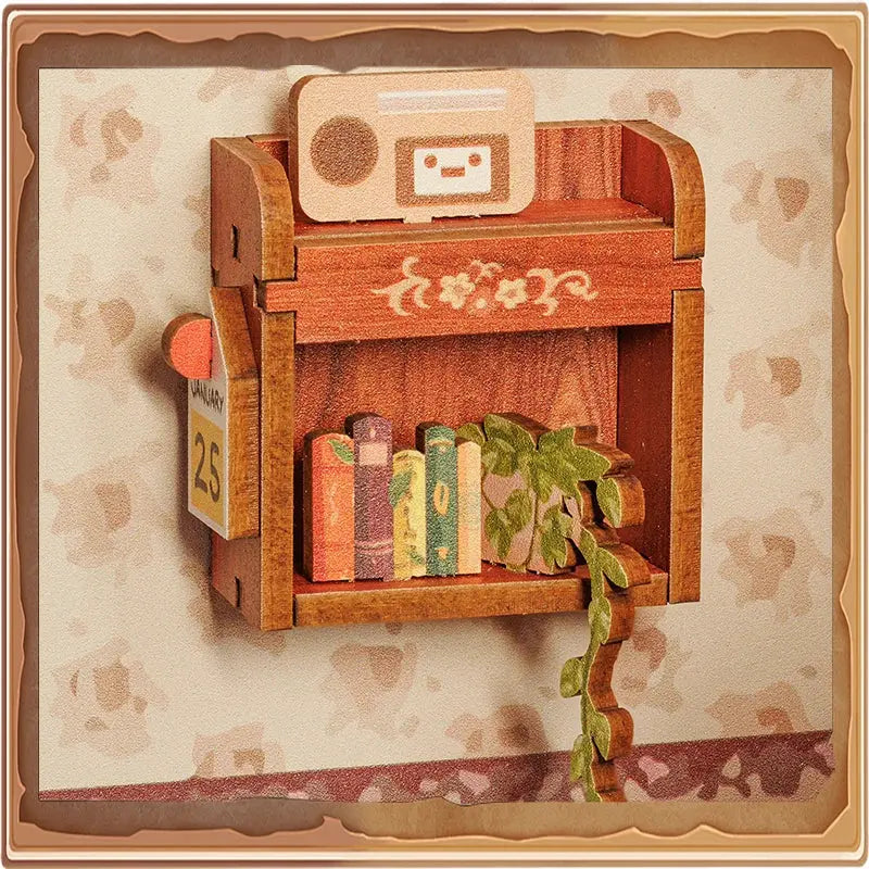 Book Nook Squirrel Collector - Crafterra